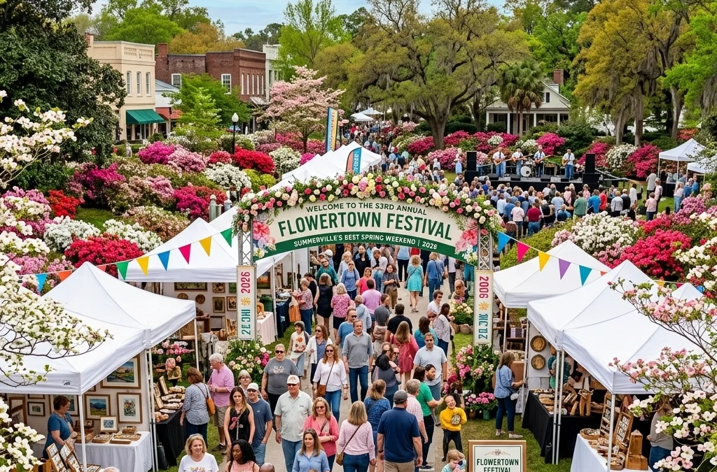The 53rd Annual Flowertown Festival: Your 2026 Guide to Summerville’s Best Spring Weekend