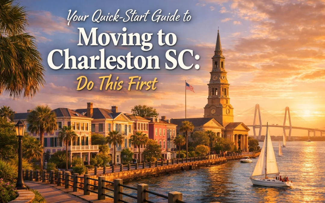 Your Quick-Start Guide to Moving to Charleston SC: Do This First